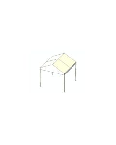10' x 10' White Frame Gable Tent