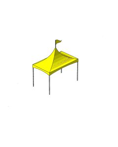10' x 15' Yellow Hi Peak Tent