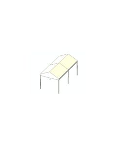 10' x 20' White Frame Gable Tent