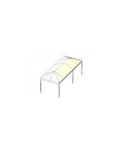 10' x 25' White Frame Tent