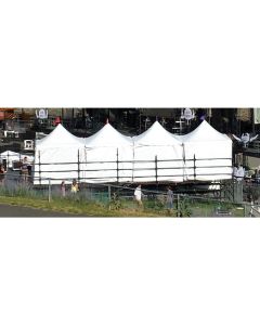10' x 40' White Hi Peak Tent