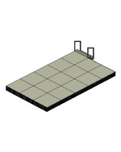 Indoor Stage 12' x 20' x 1' High