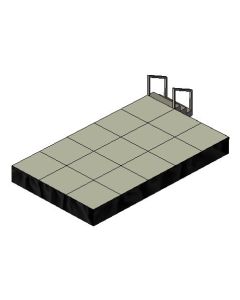 Outdoor Stage 12' x 20' x 2' High
