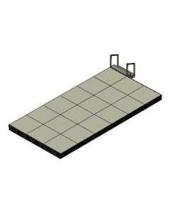 Outdoor Stage 12' x 24' x 1' High