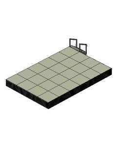 Indoor Stage 16' x 24' x 2' High