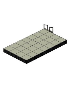 Indoor Stage 16' x 28' x 2' High
