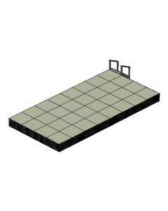 Indoor Stage 16' x 32' x 2' High