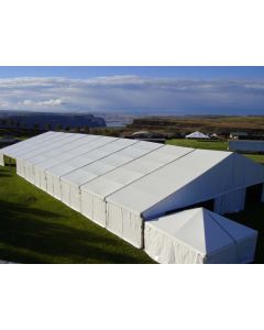 12' x 15' Solid White Wall