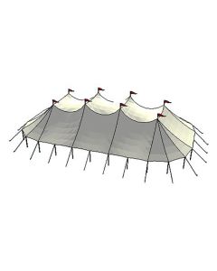 59' x 99' Tidewater Sail Cloth Tent