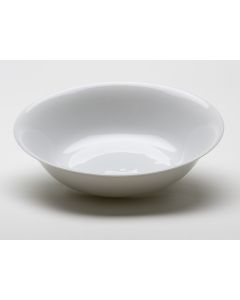 White Round Bowl 9" 28 oz