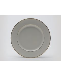 Cream with Gold Dinner Plate 10.5"