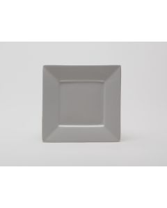 White Square Plate 4"