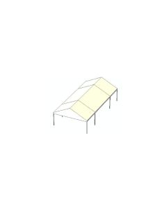20' x 40' White Frame Gable Tent