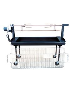 5' BBQ Rotisserie Charcoal Grill
