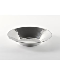 12" Stainless Steel Hammered Bowl