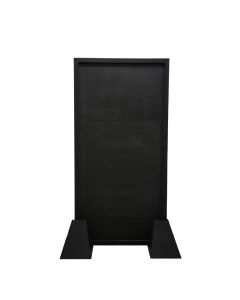 Classic Black Divider Wall 7'