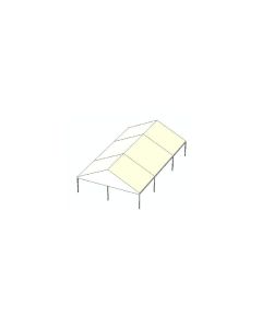 30' x 50' White Frame Gable Tent