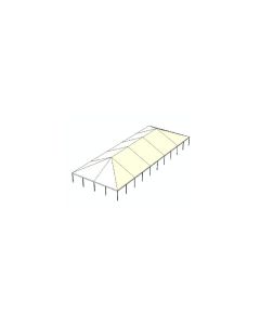 40' x 100' White Frame Tent
