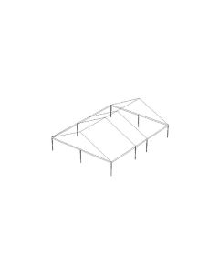 40' x 50' Clear Frame Gable Tent