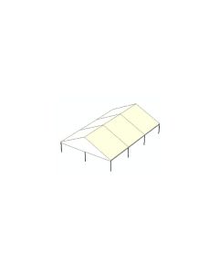 40' x 60' White Frame Gable Tent