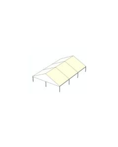 40' x 50' White Frame Gable Tent