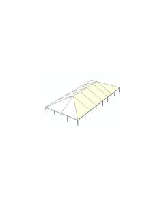 50' x 105' White Frame Tent