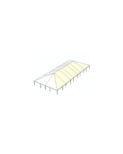 50' x 115' White Frame Tent