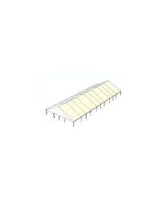 50' x 120' White Frame Gable Tent