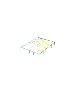 50' x 65' White Frame Tent
