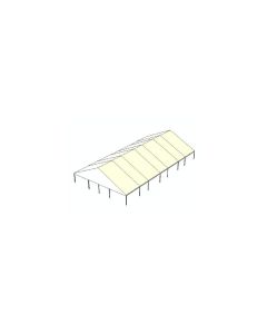 50' x 90' White Frame Gable Tent