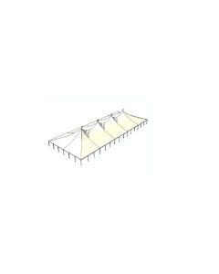 60' x 150' White Tension Tent