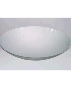 Bowl Melamine Ribbed 18"