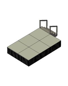 Outdoor Stage 8' x 12' x 2' High