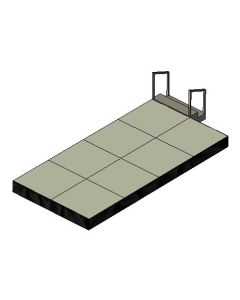 Outdoor Stage 8' x 16' x 1' High