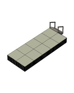 Indoor Stage 8' x 20' x 2' High
