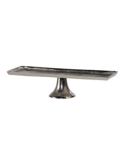 Aluminum Rectangle Pedestal Stand 22"