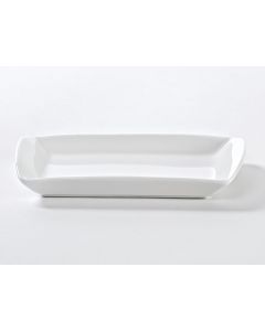 White Rectangle Tidbit Plate 5" x 3"