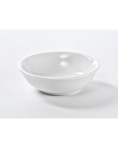 White Round Sauce Dish 3"