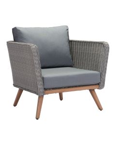 Archer Arm Chair Natural Grey