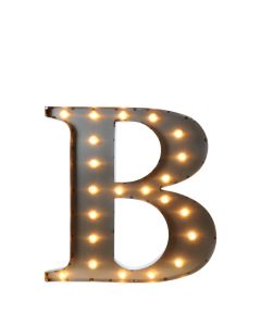 Marquee Letter "B"