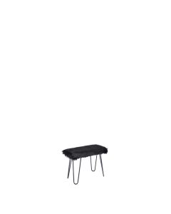 Black Fur Bench