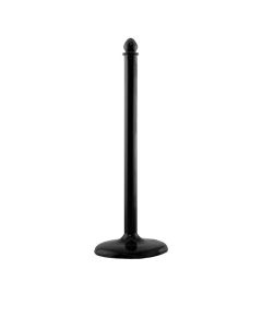 Stanchion Black Plastic (Non-Weighted)