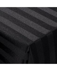 Black Satin Stripe