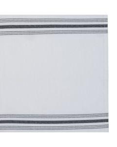 Black Stripe Bistro Napkin