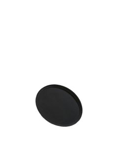 Black Waiter Tray Oval 22" x 27"