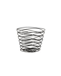 Basket Nest Black 7" Diameter x 5" High