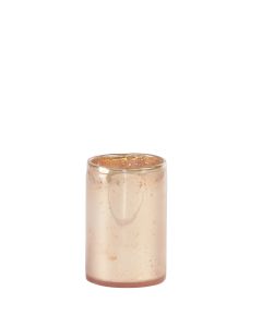 Blush Gold Candle Holder 4.5"