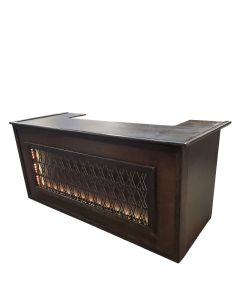 Brooklyn Bar 8' Diamond Front