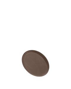 Brown Waiter Tray Oval 22" x 27"