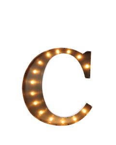Marquee Letter "C"